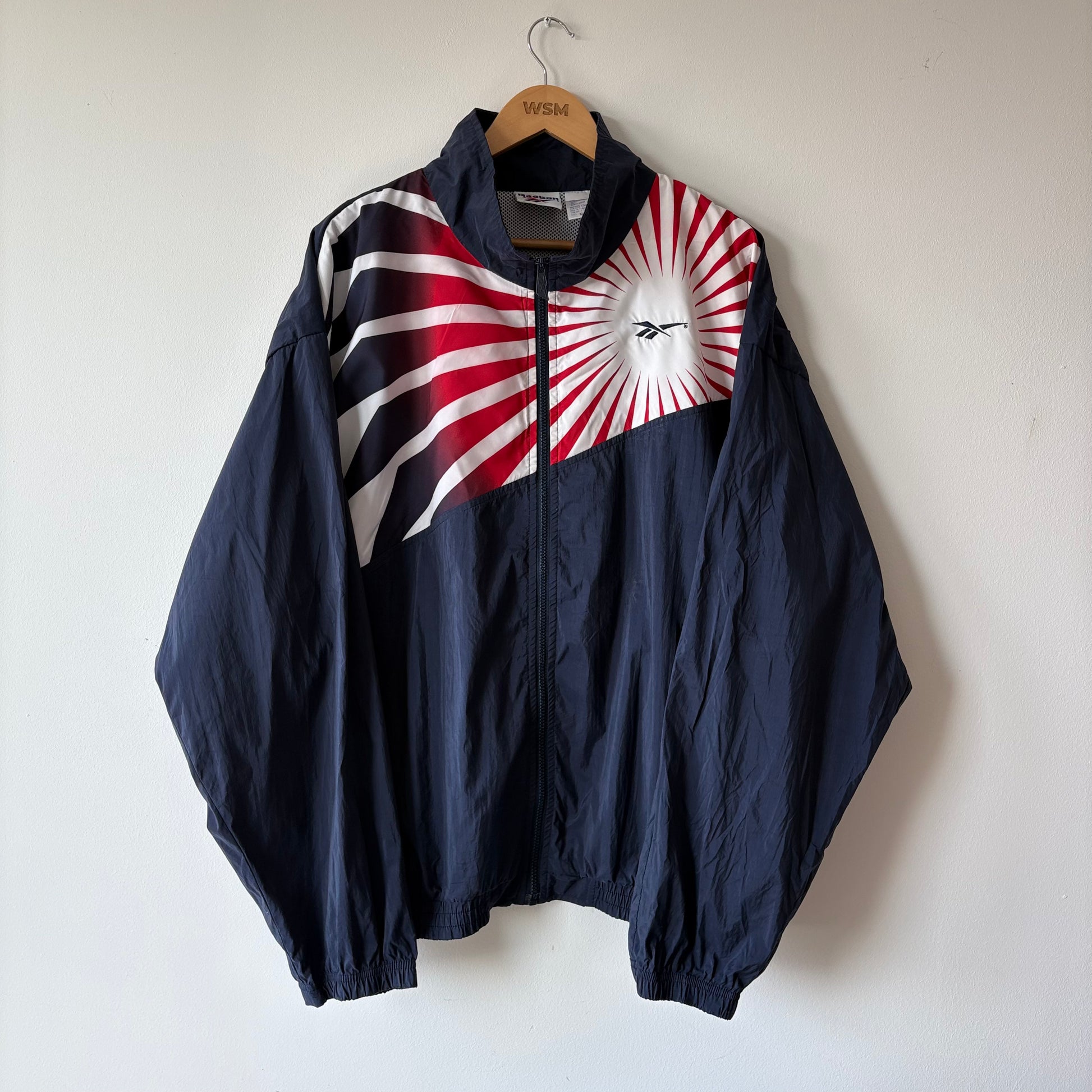 Vintage Reebok Windbreaker Jacket - XL