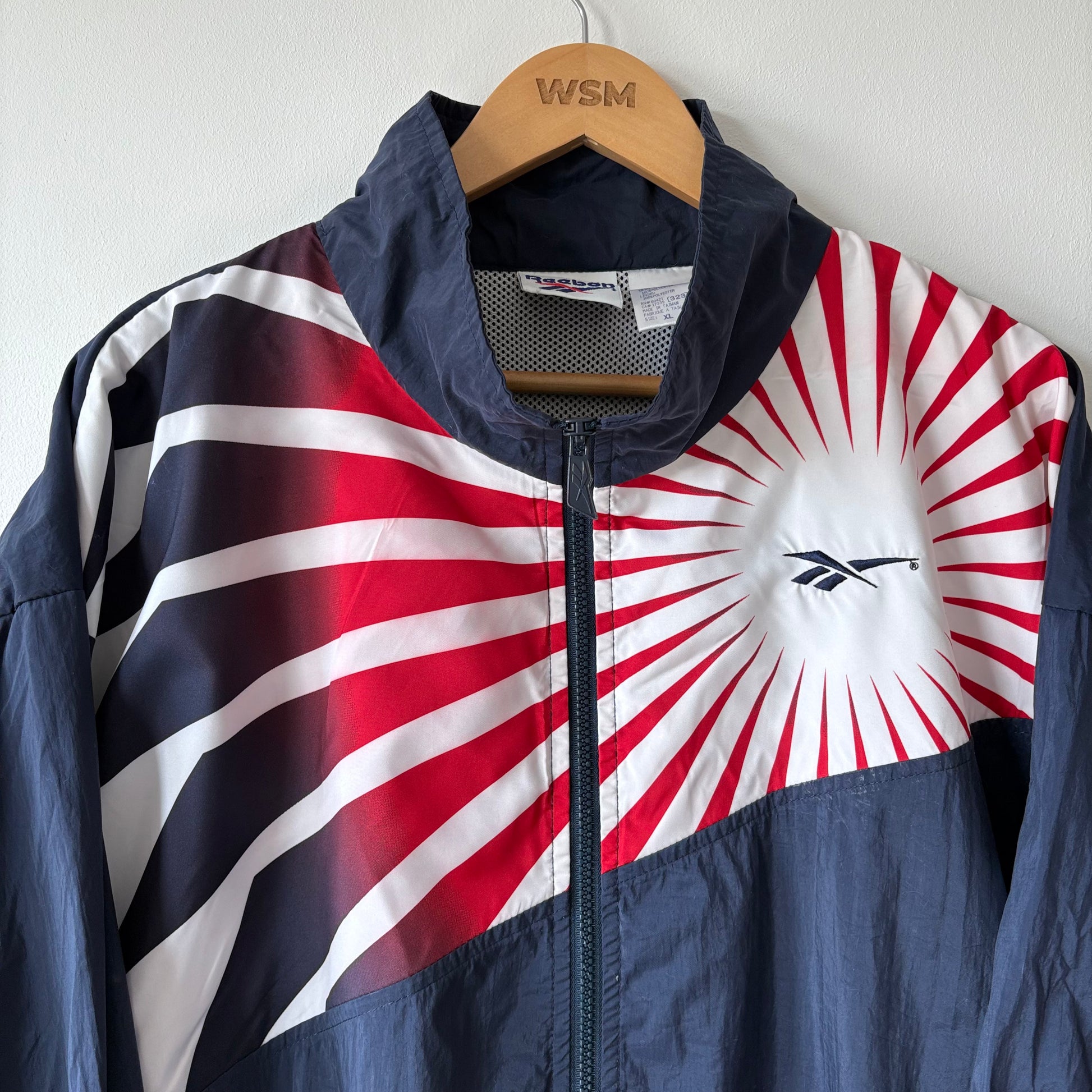 Vintage Reebok Windbreaker Jacket - XL