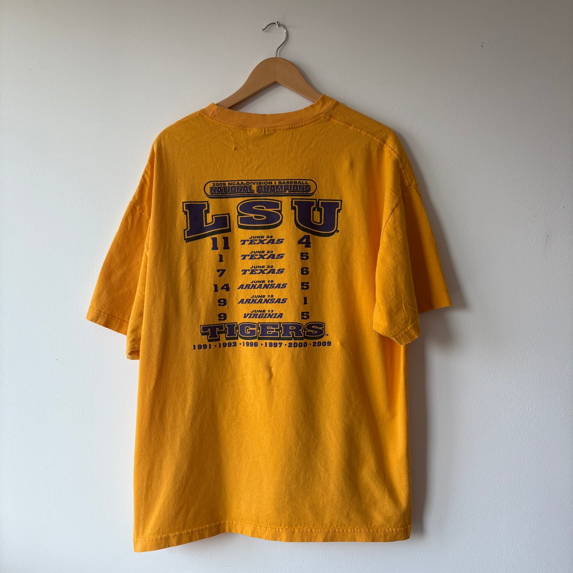 Vintage US College LSU T Shirt - XL